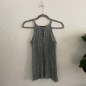 High Neck Knit Tank